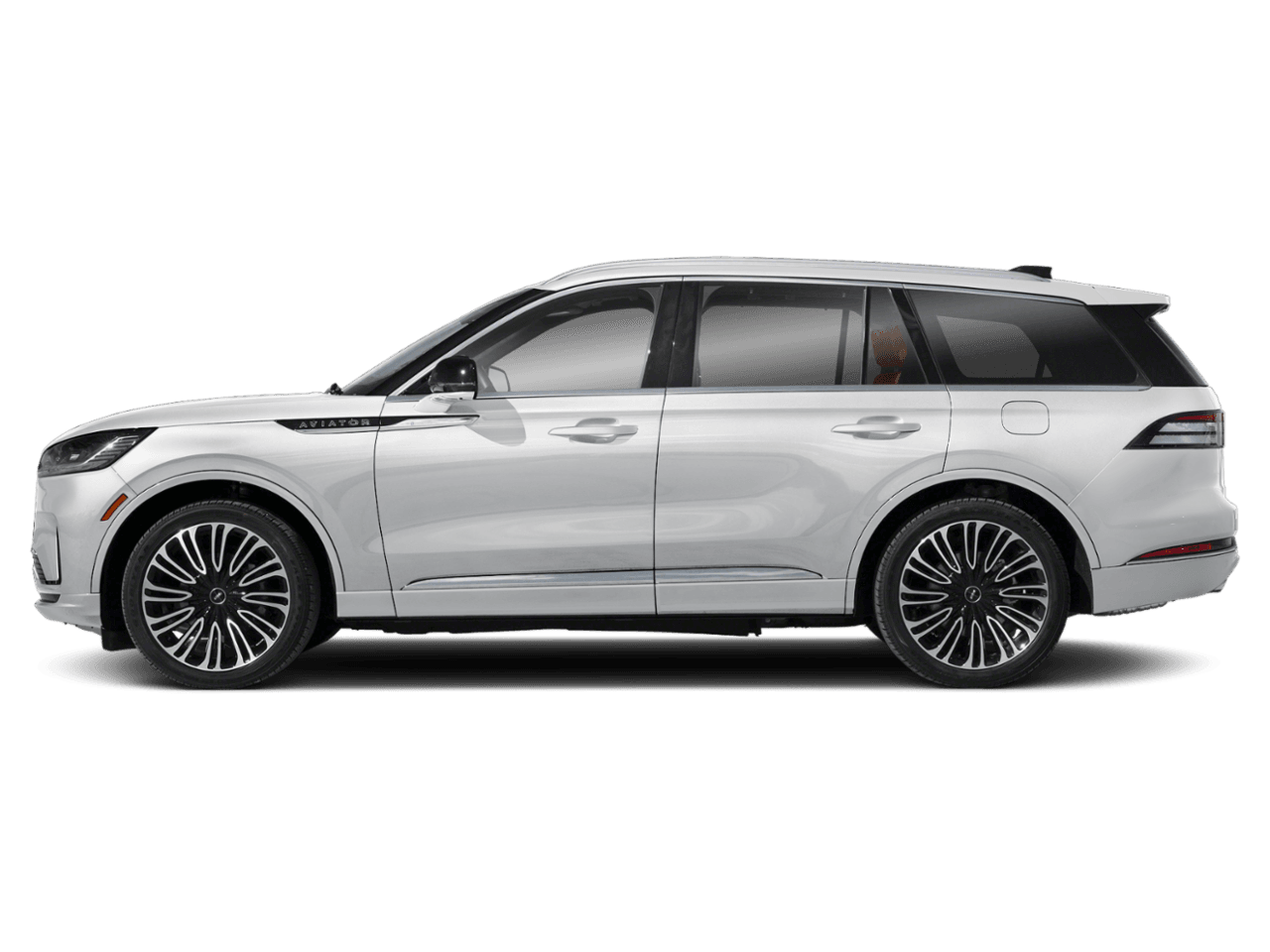 2025 Lincoln Aviator Black - Profile, facing to the left