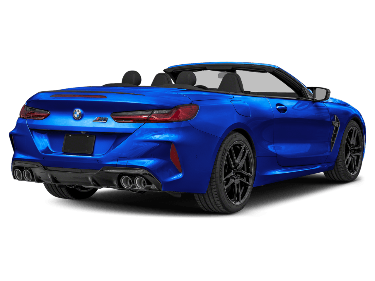 2025 BMW M8 Competition - Rear 3/4, facing to the right