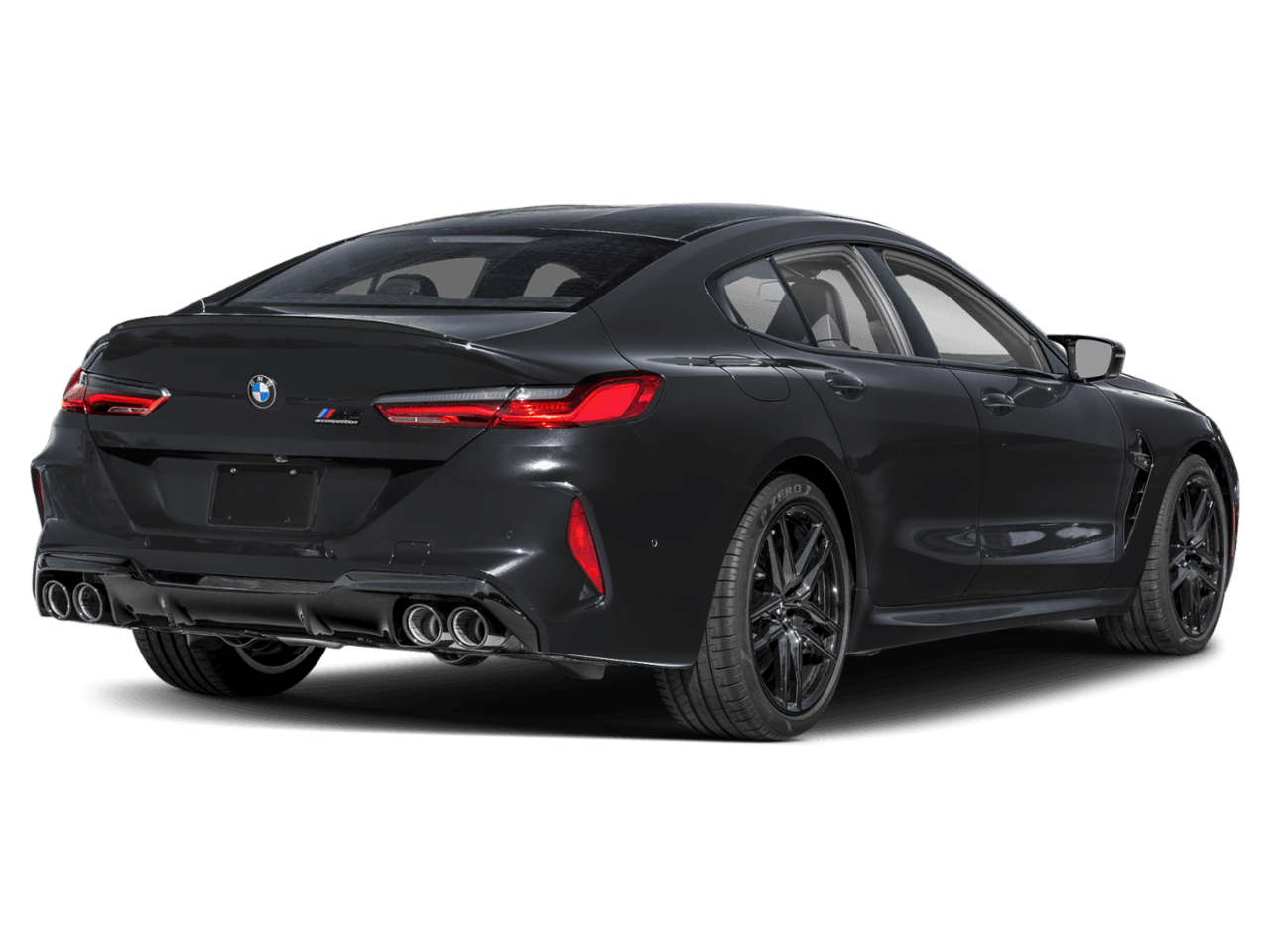2025 BMW M8 Competition - Rear 3/4, facing to the right