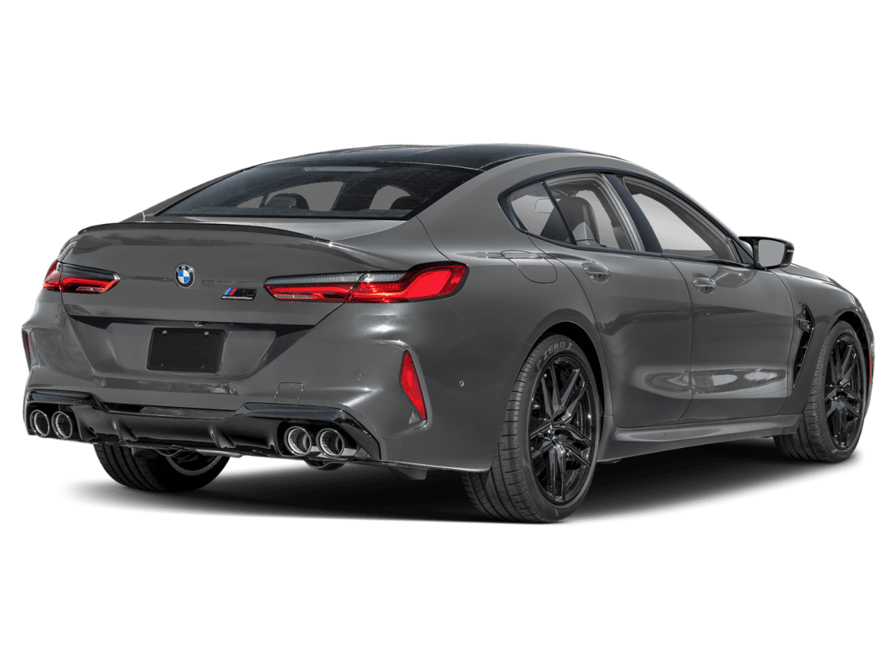 2025 BMW M8 Competition - Rear 3/4, facing to the right