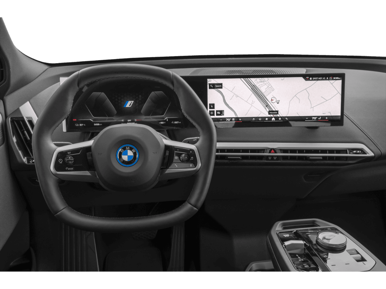 2025 BMW iX xDrive50 - Interior Drivers Dash