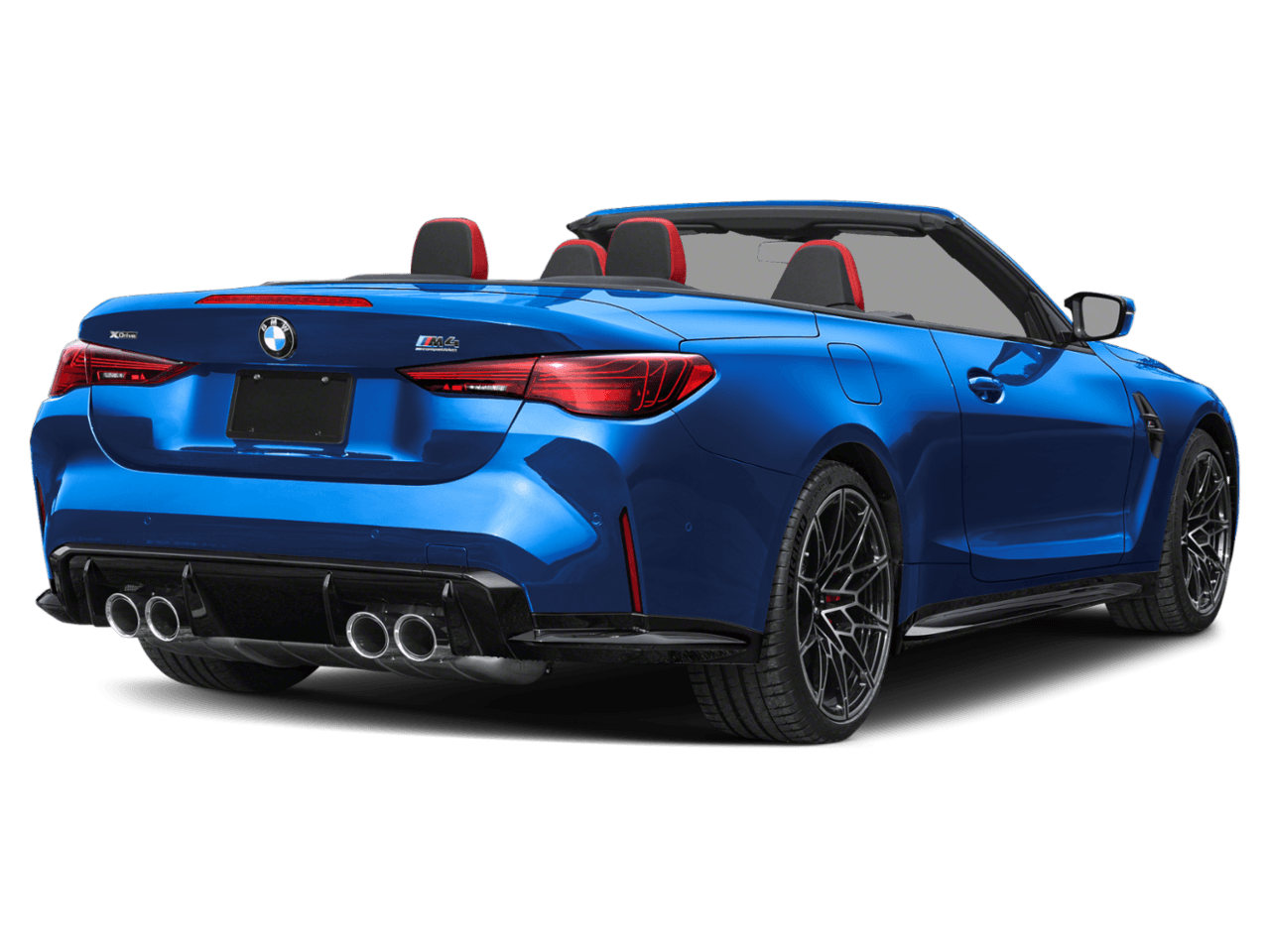 2025 BMW M4 Competition xDrive - Rear 3/4, facing to the right