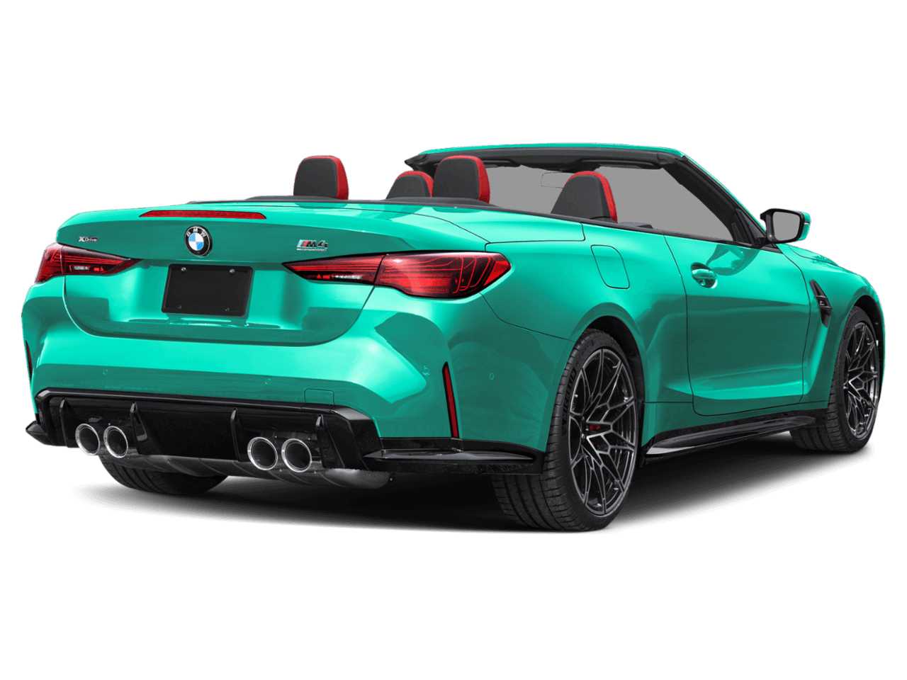 2025 BMW M4 Competition xDrive - Rear 3/4, facing to the right