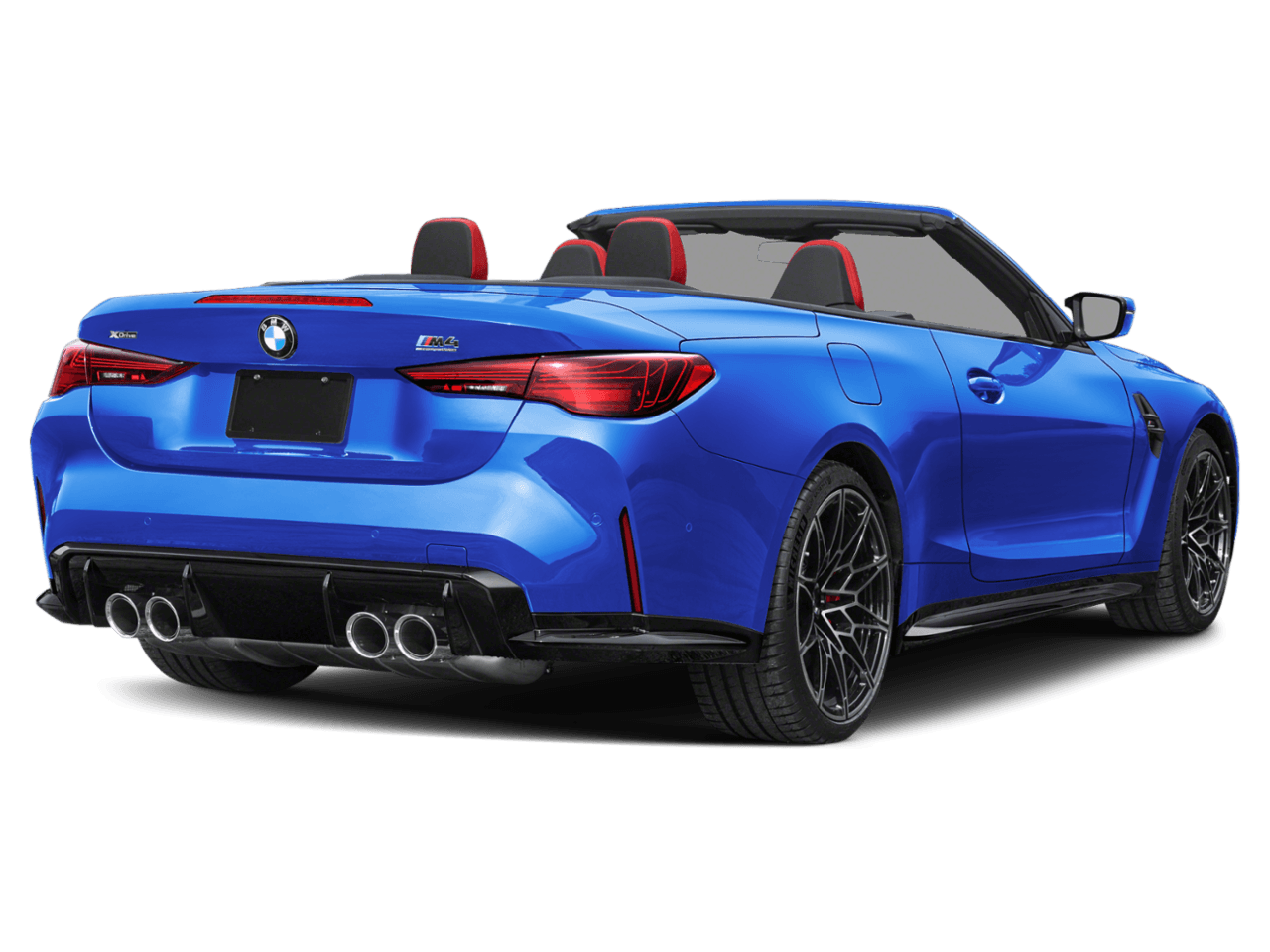 2025 BMW M4 Competition xDrive - Rear 3/4, facing to the right