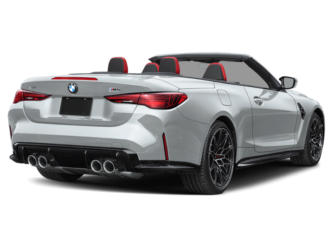 2025 BMW M4 Competition xDrive - Rear 3/4, facing to the right