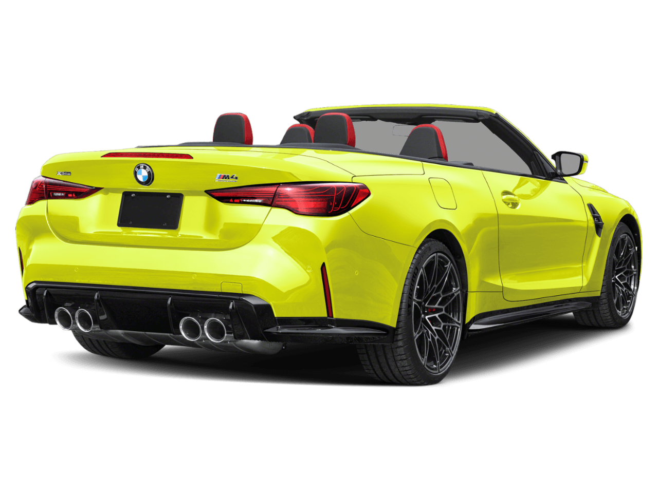 2025 BMW M4 Competition xDrive - Rear 3/4, facing to the right