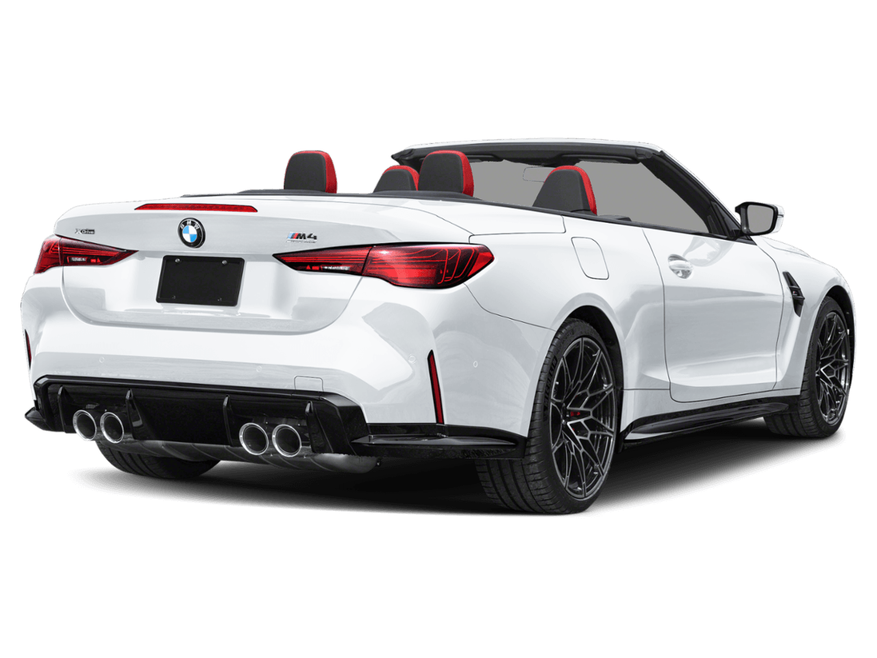 2025 BMW M4 Competition xDrive - Rear 3/4, facing to the right