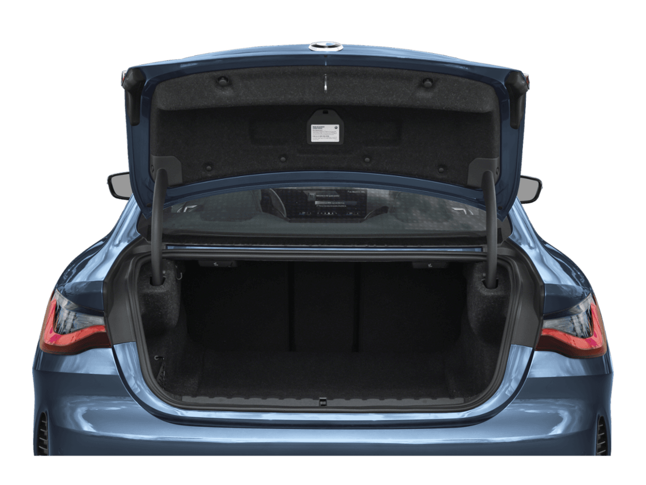 2025 BMW 4 Series 430i xDrive - Interior Trunk with Hatch Open Feature