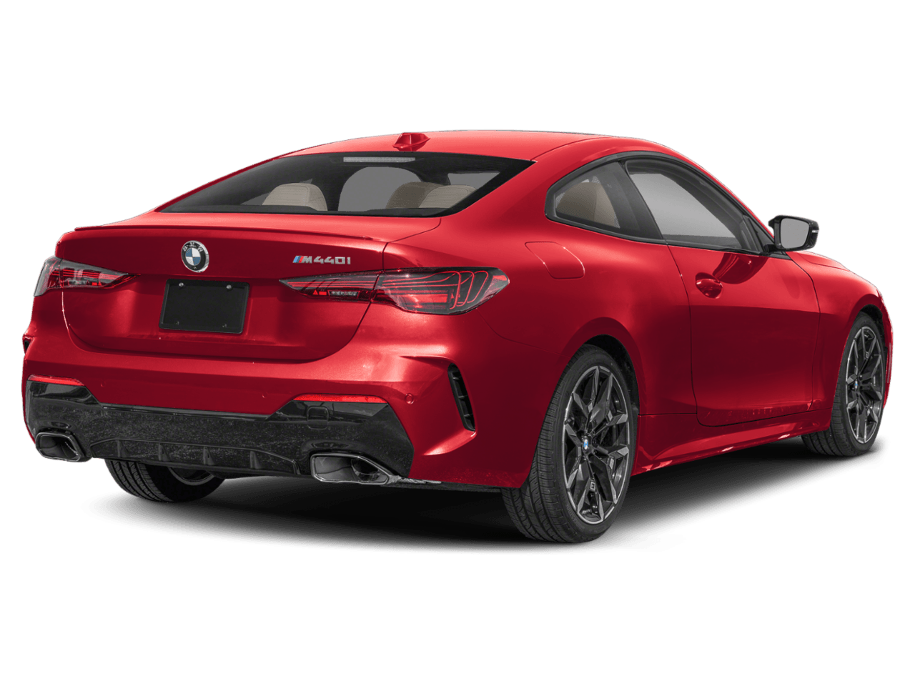 2025 BMW 4 Series M440i xDrive - Rear 3/4, facing to the right