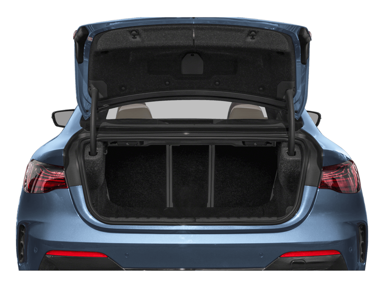 2025 BMW 4 Series M440i - Interior Trunk with Hatch Open Feature
