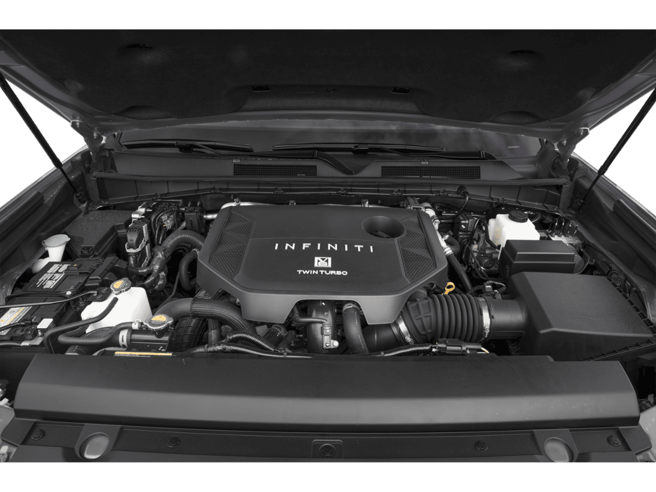 2025 INFINITI QX80 LUXE - Interior Engine Shot Feature