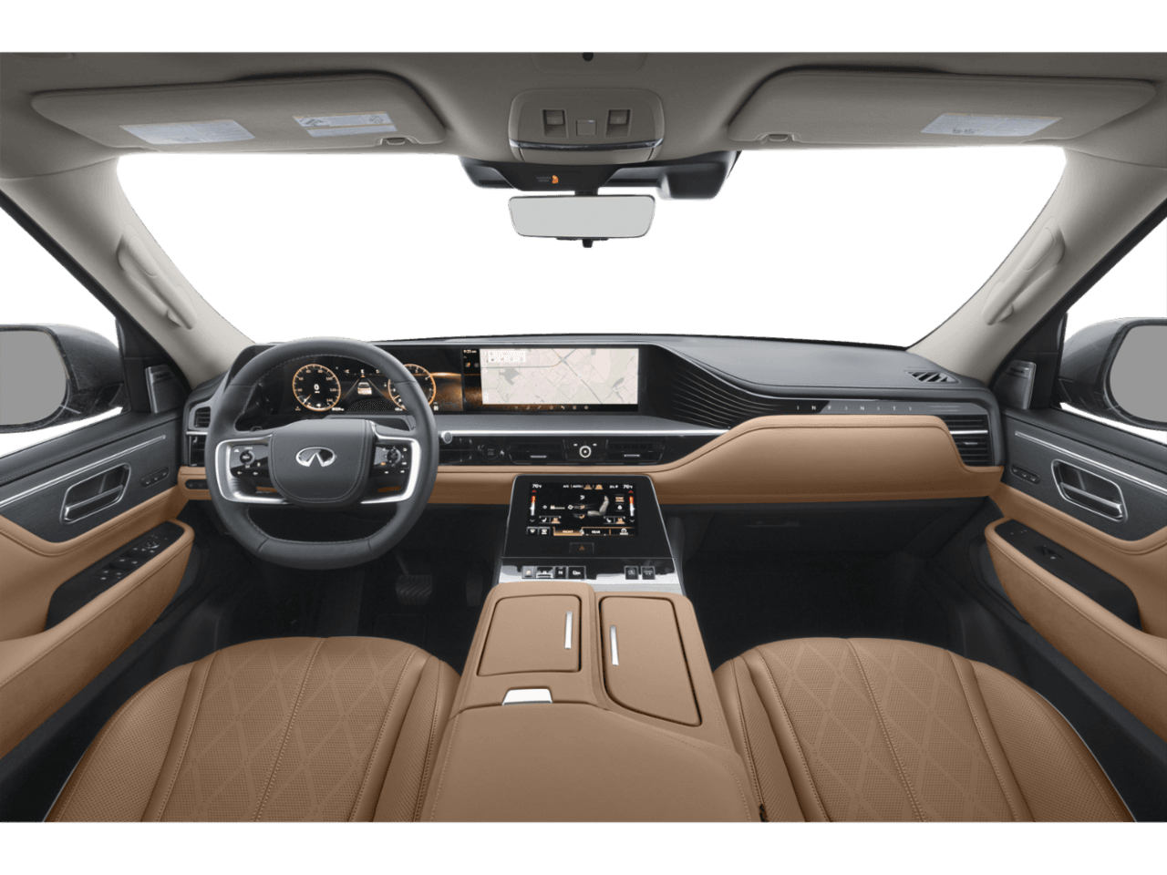 2025 INFINITI QX80 SENSORY - Interior Full Dash Basic
