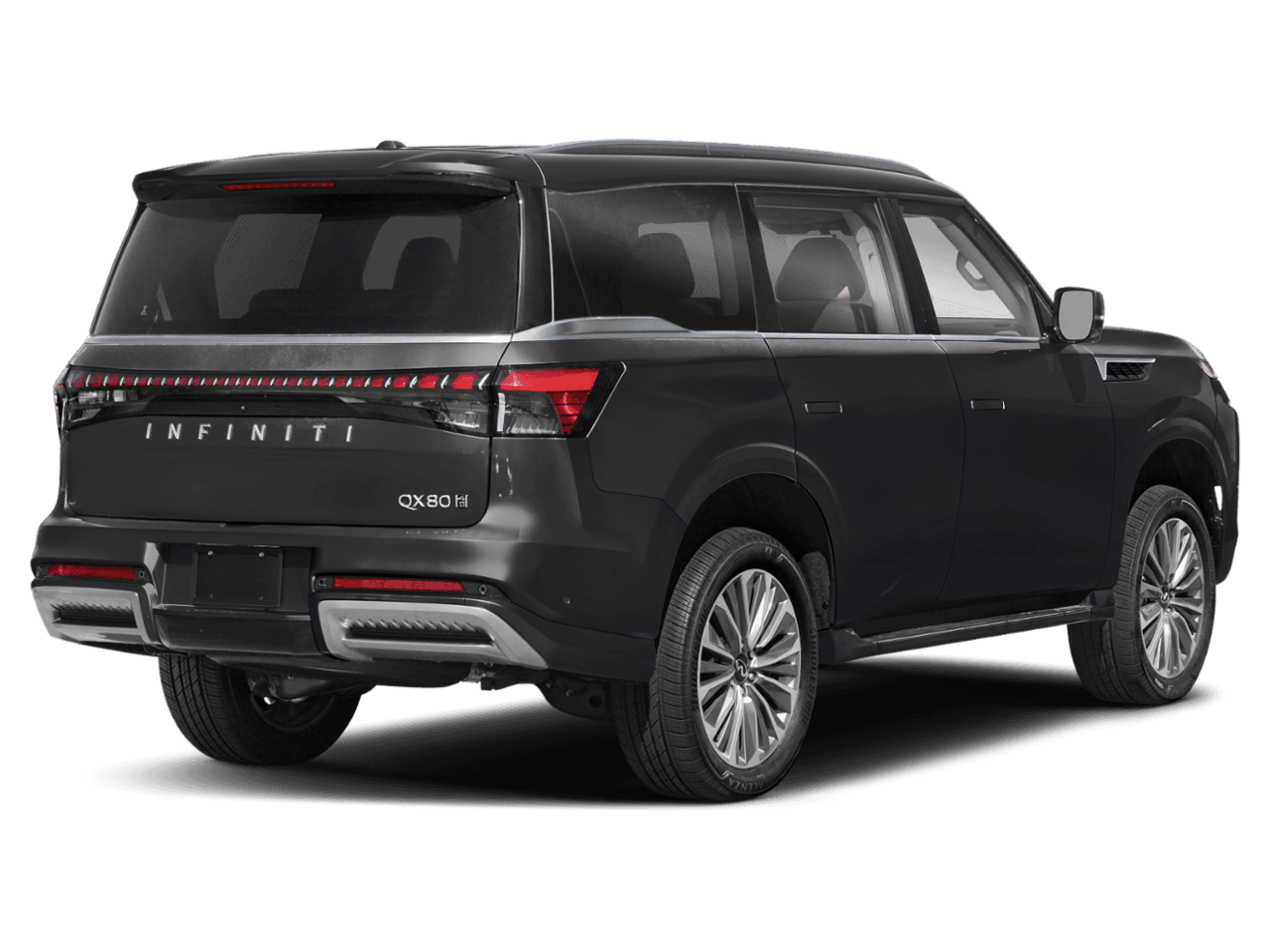 2025 INFINITI QX80 SENSORY - Rear 3/4, facing to the right