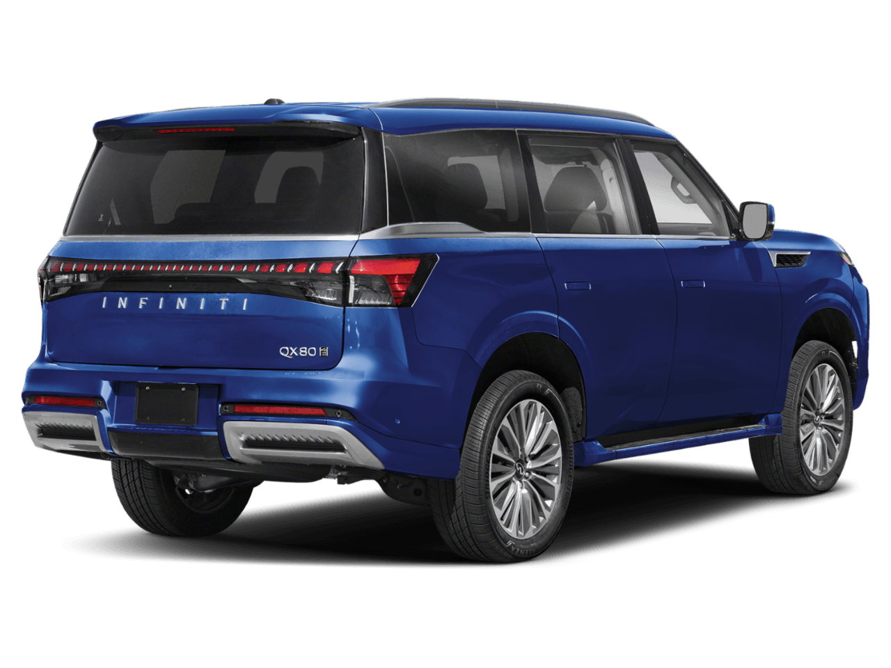 2025 INFINITI QX80 SENSORY - Rear 3/4, facing to the right