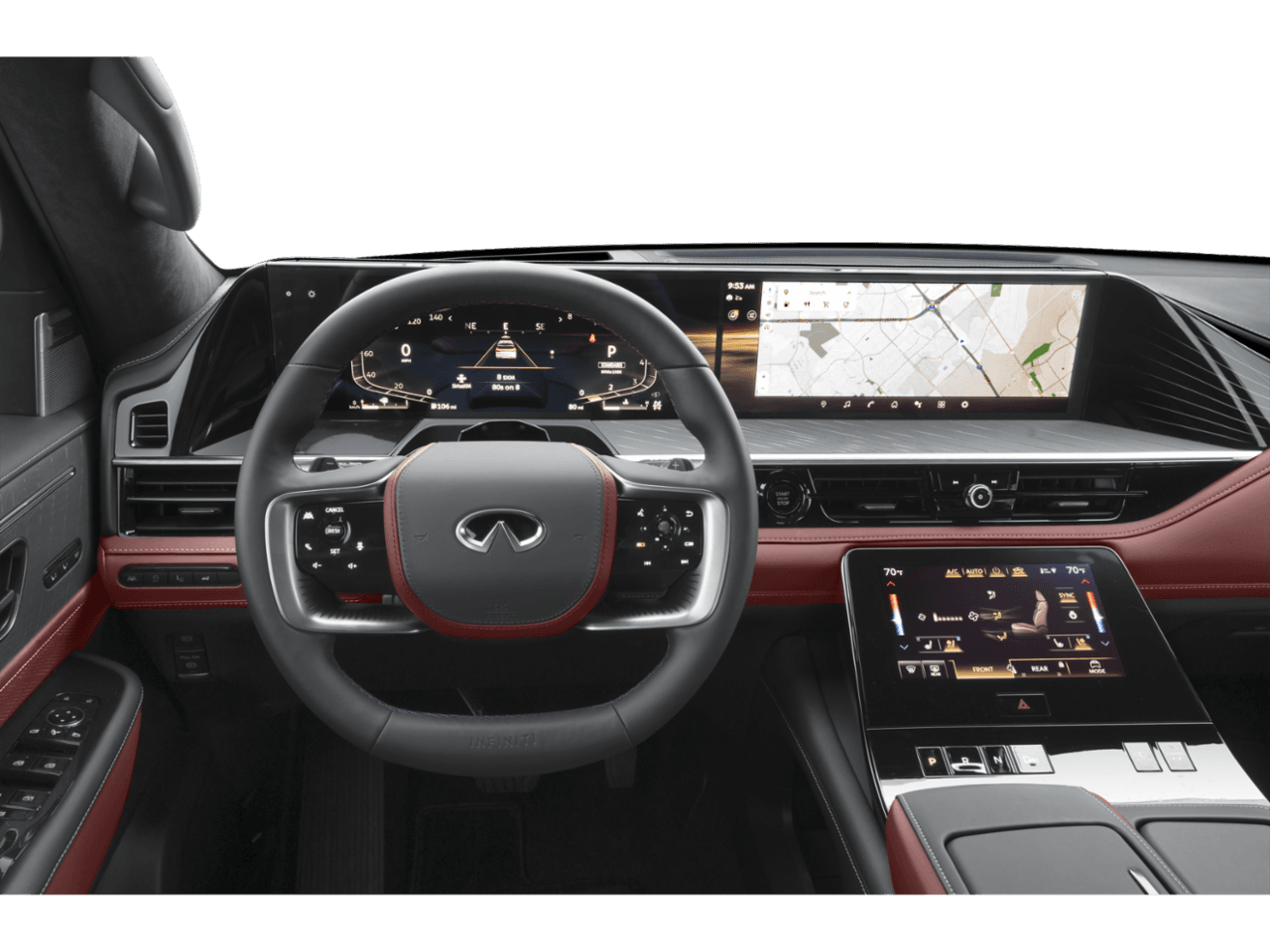 2025 INFINITI QX80 AUTOGRAPH - Interior Drivers Dash