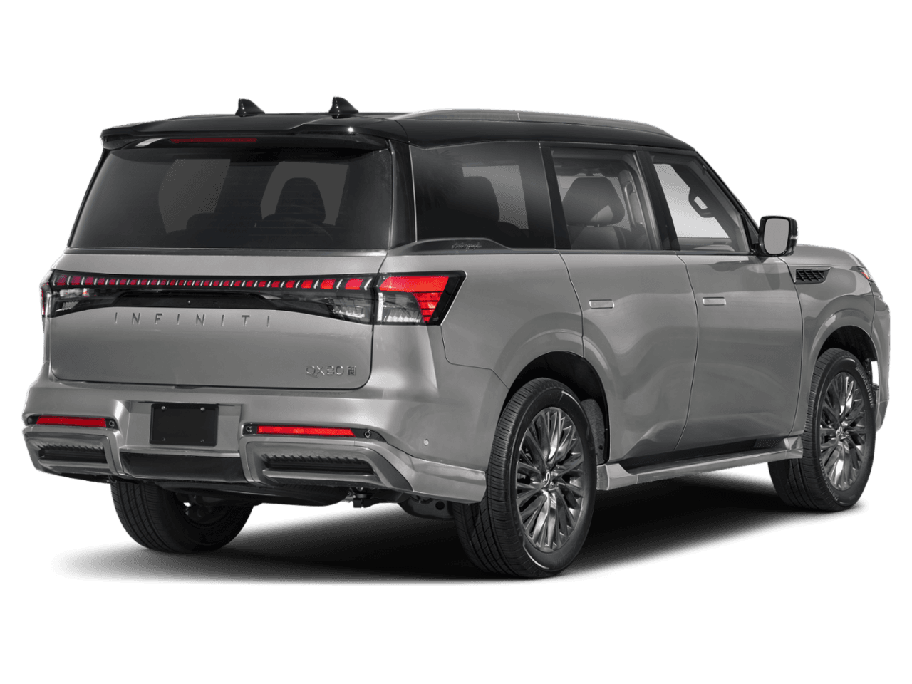 2025 INFINITI QX80 AUTOGRAPH - Rear 3/4, facing to the right