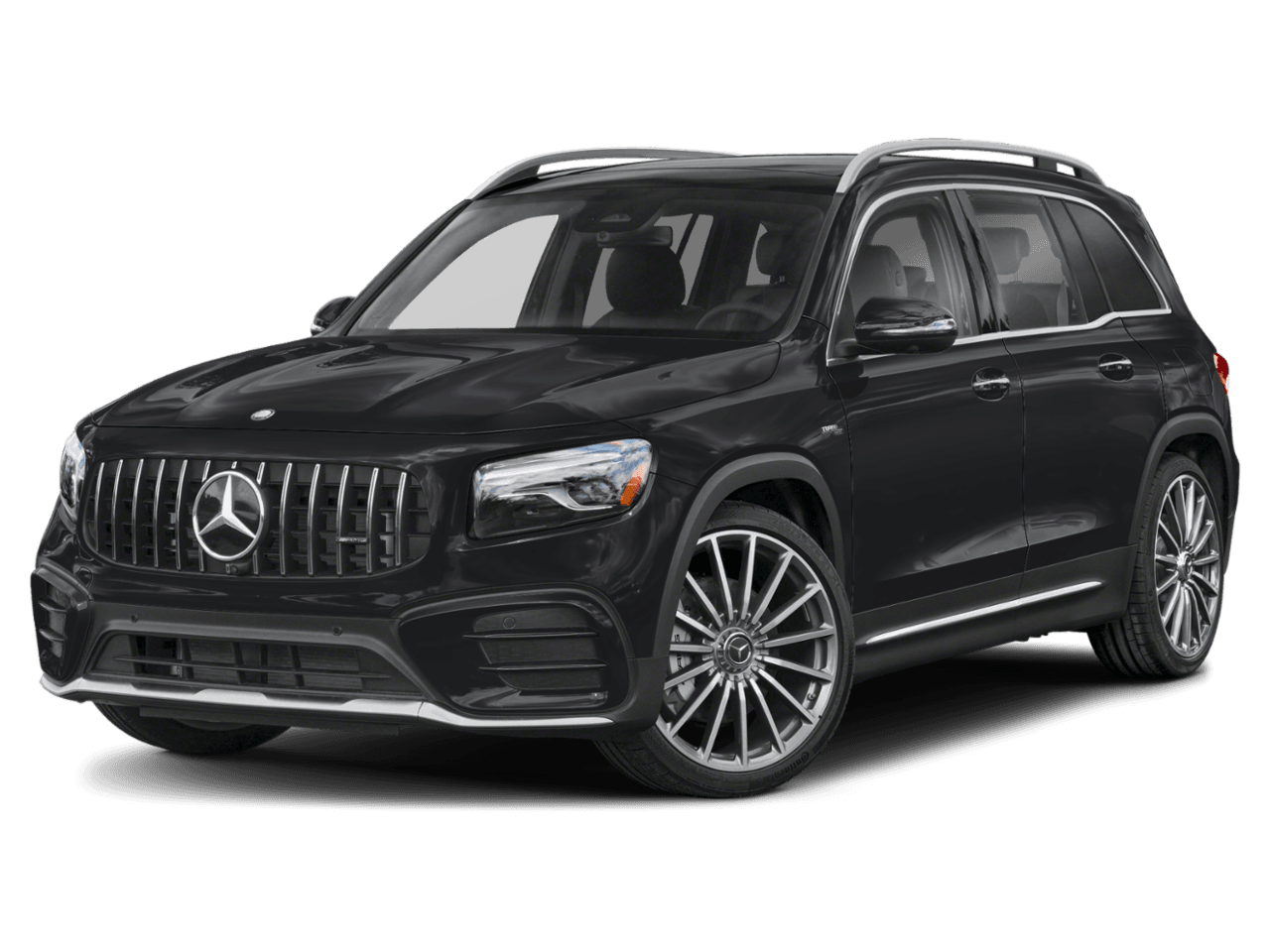 2025 Mercedes-Benz GLB AMG - Front 3/4, facing to the left