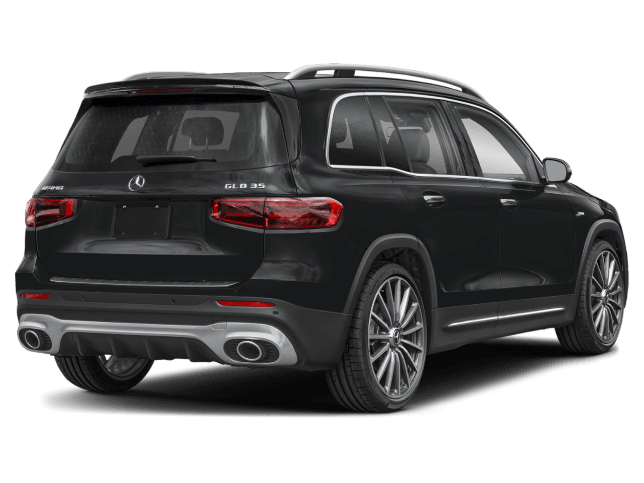 2025 Mercedes-Benz GLB AMG - Rear 3/4, facing to the right