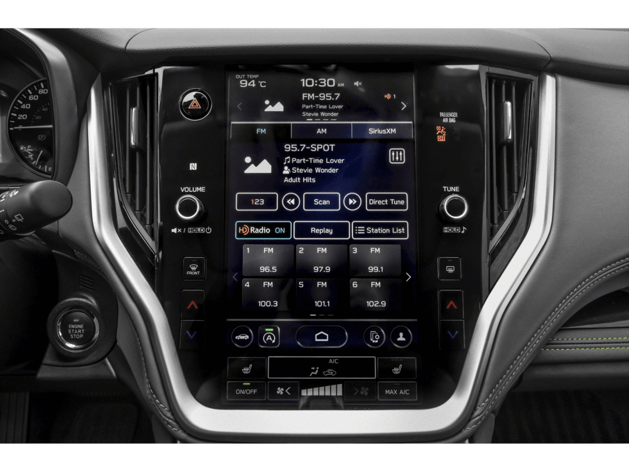 2025 Subaru Outback Onyx Edition - Interior Stereo System