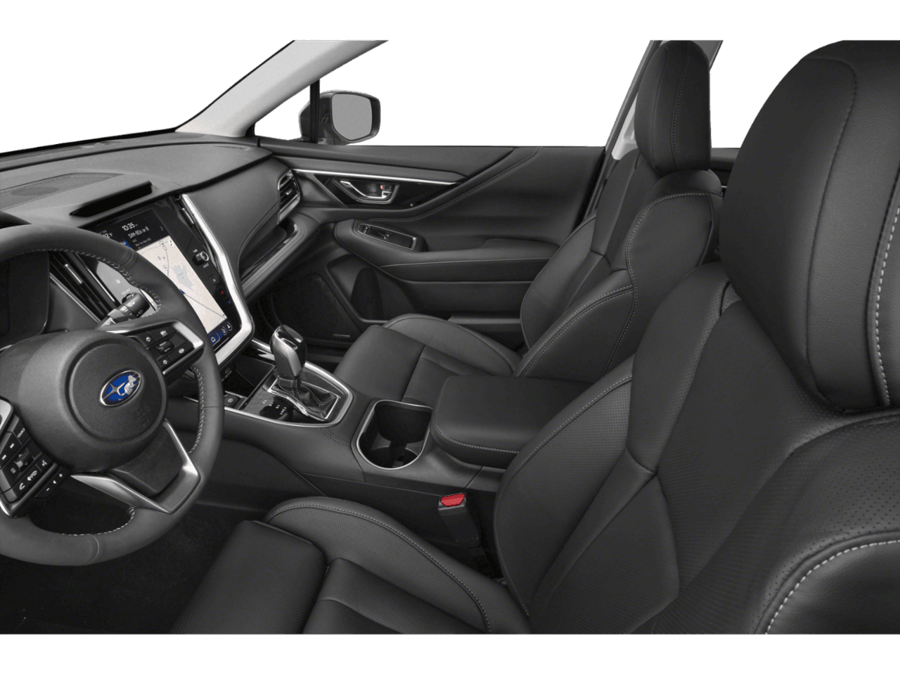 2025 Subaru Outback Touring XT - Interior Driver's Side with Door Open, Front Seat Feature