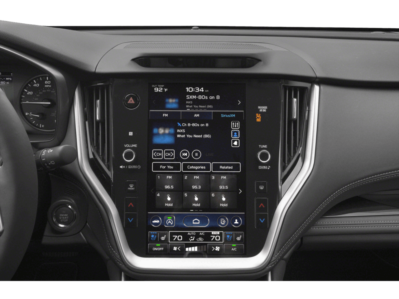 2025 Subaru Outback Touring XT - Interior Stereo System