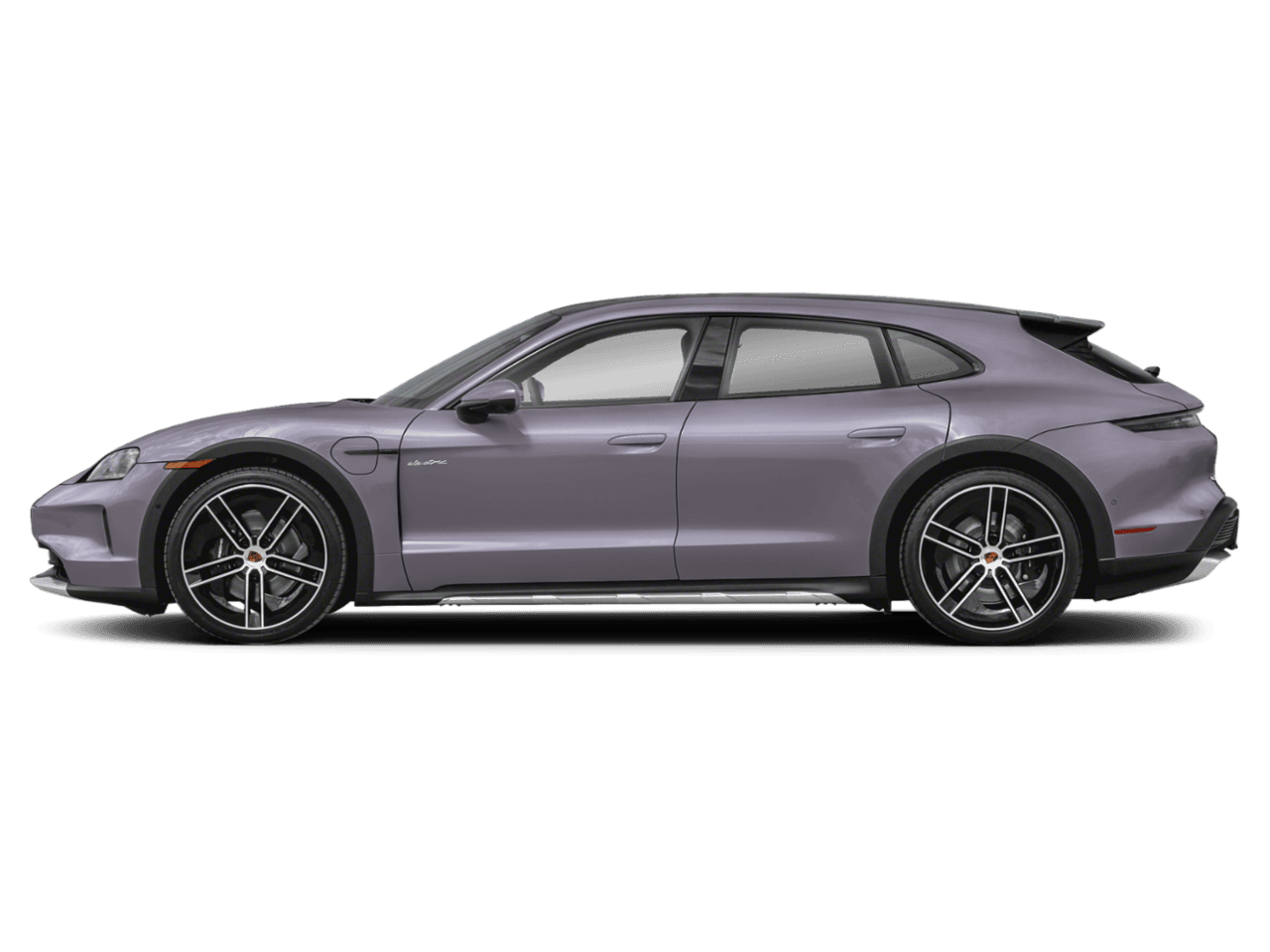 2025 Porsche Taycan Turbo - Profile, facing to the left