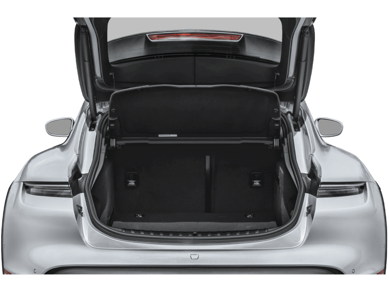 2025 Porsche Taycan Turbo - Interior Trunk with Hatch Open Feature