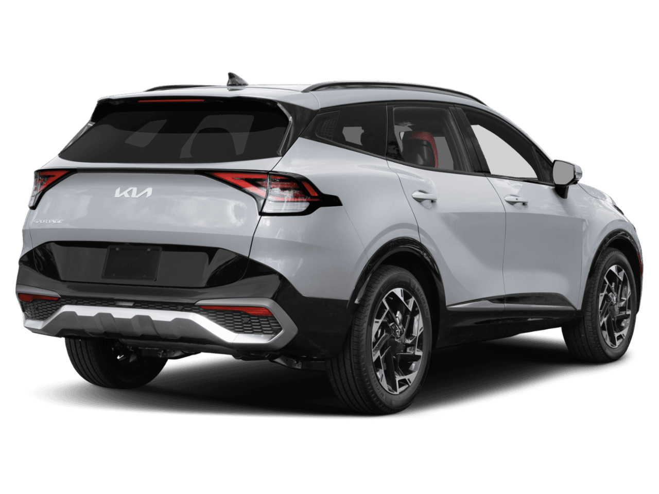 2025 Kia Sportage SX-Prestige - Rear 3/4, facing to the right