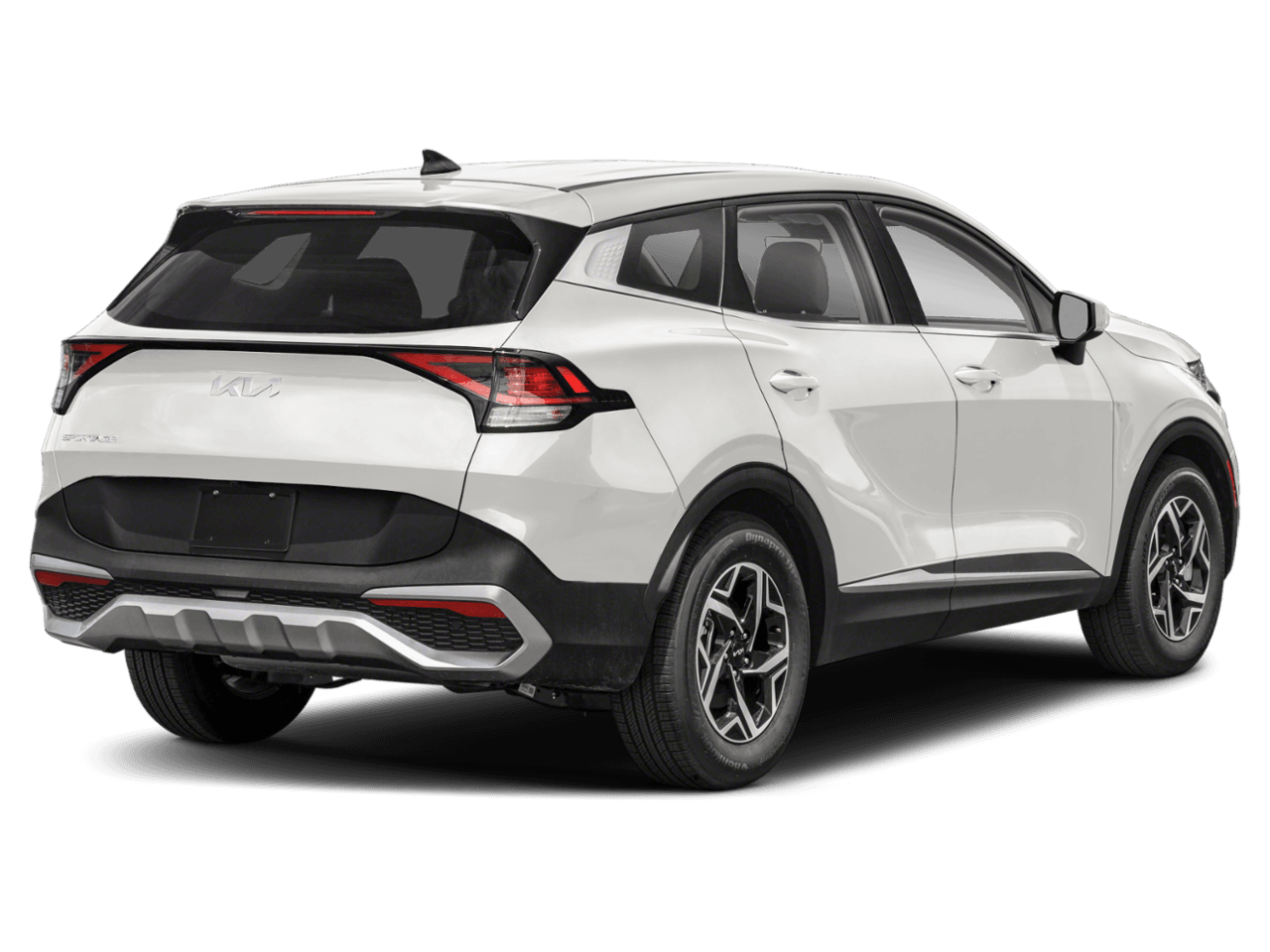 2025 Kia Sportage LX - Rear 3/4, facing to the right
