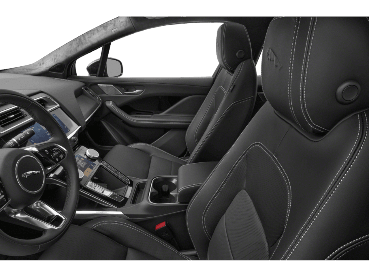 2024 Jaguar I-PACE R-Dynamic HSE - Interior Driver's Side with Door Open, Front Seat Feature