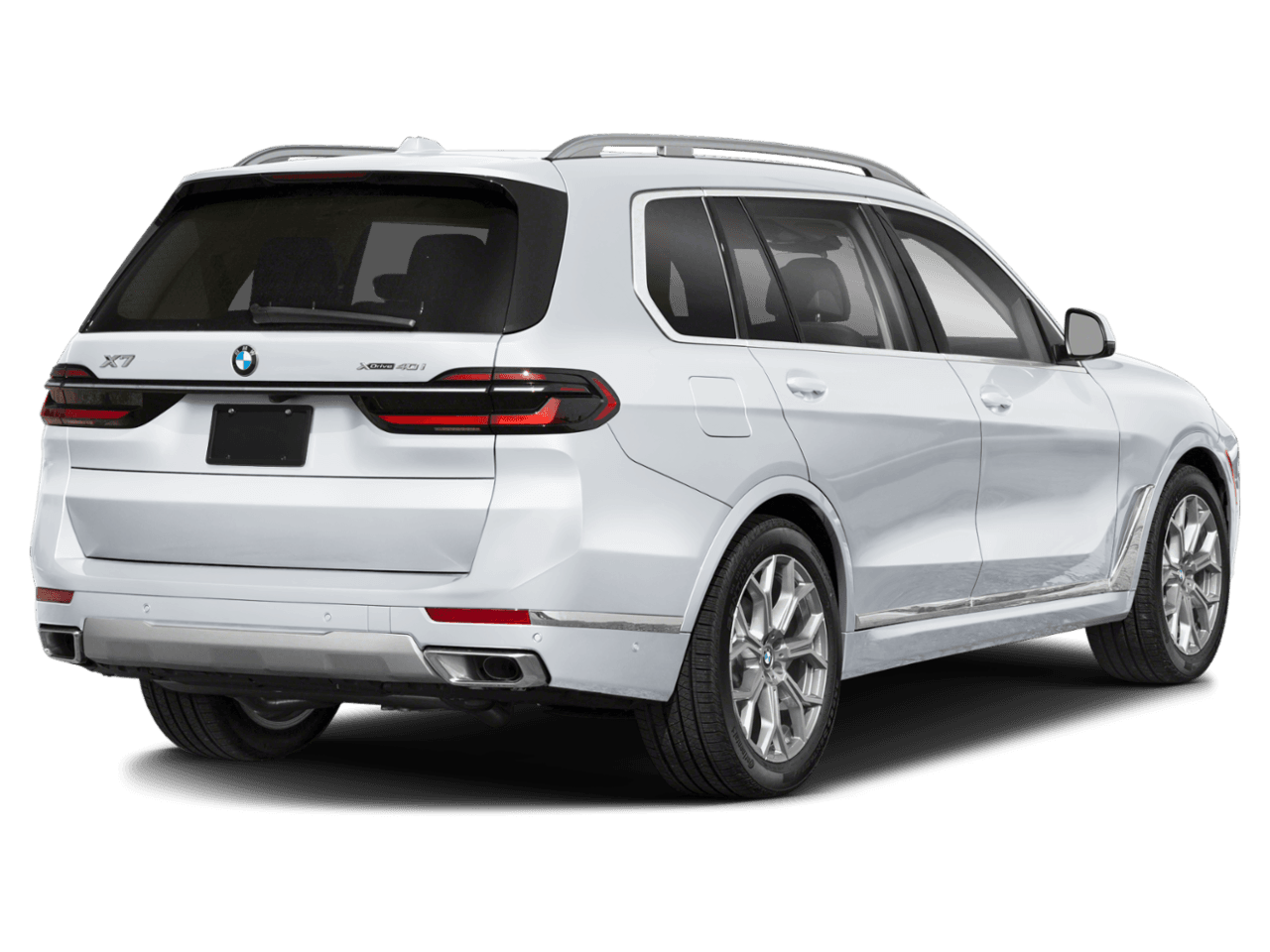 2025 BMW X7 xDrive40i - Rear 3/4, facing to the right