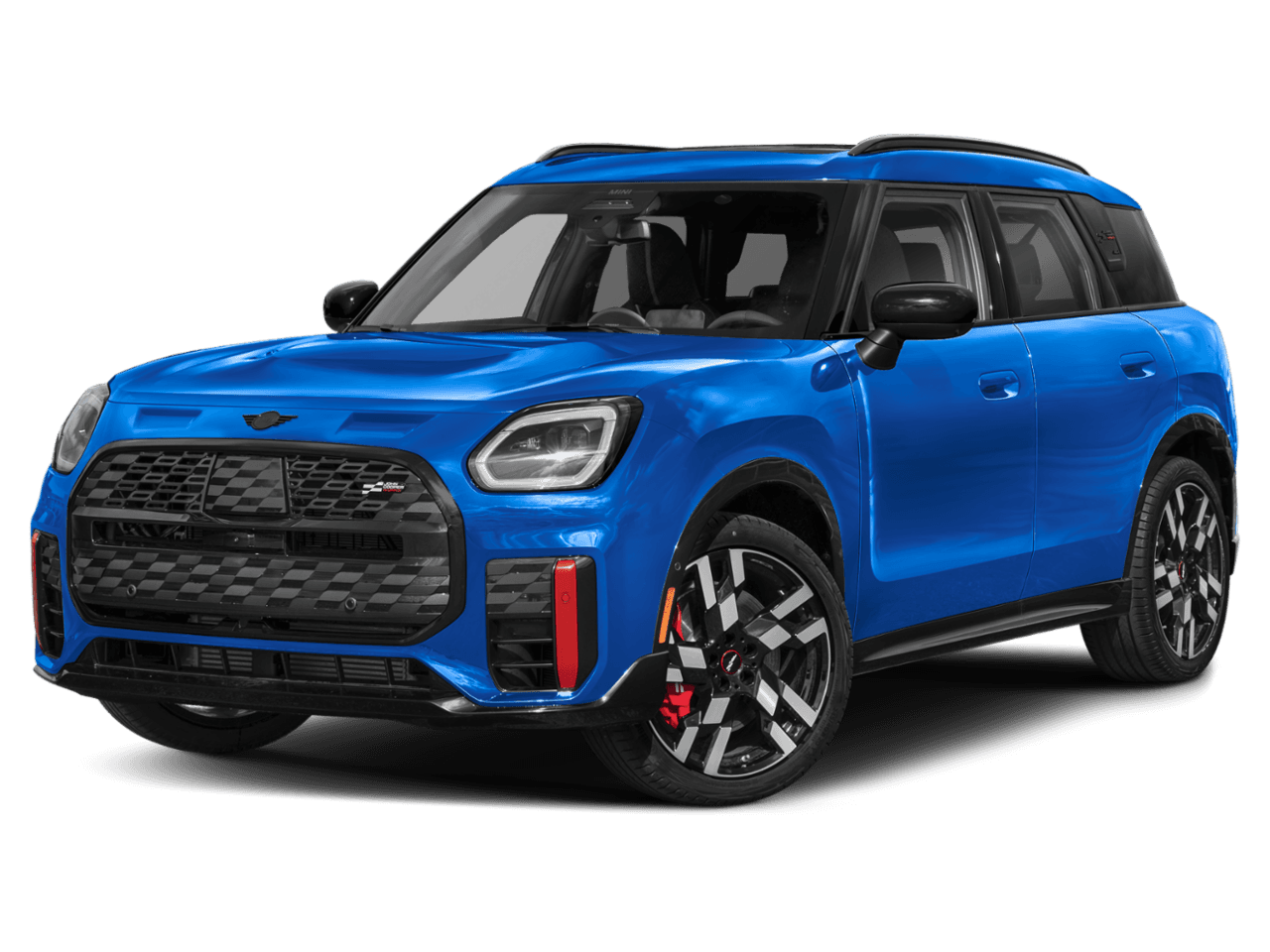 2025 MINI Countryman John - Front 3/4, facing to the left