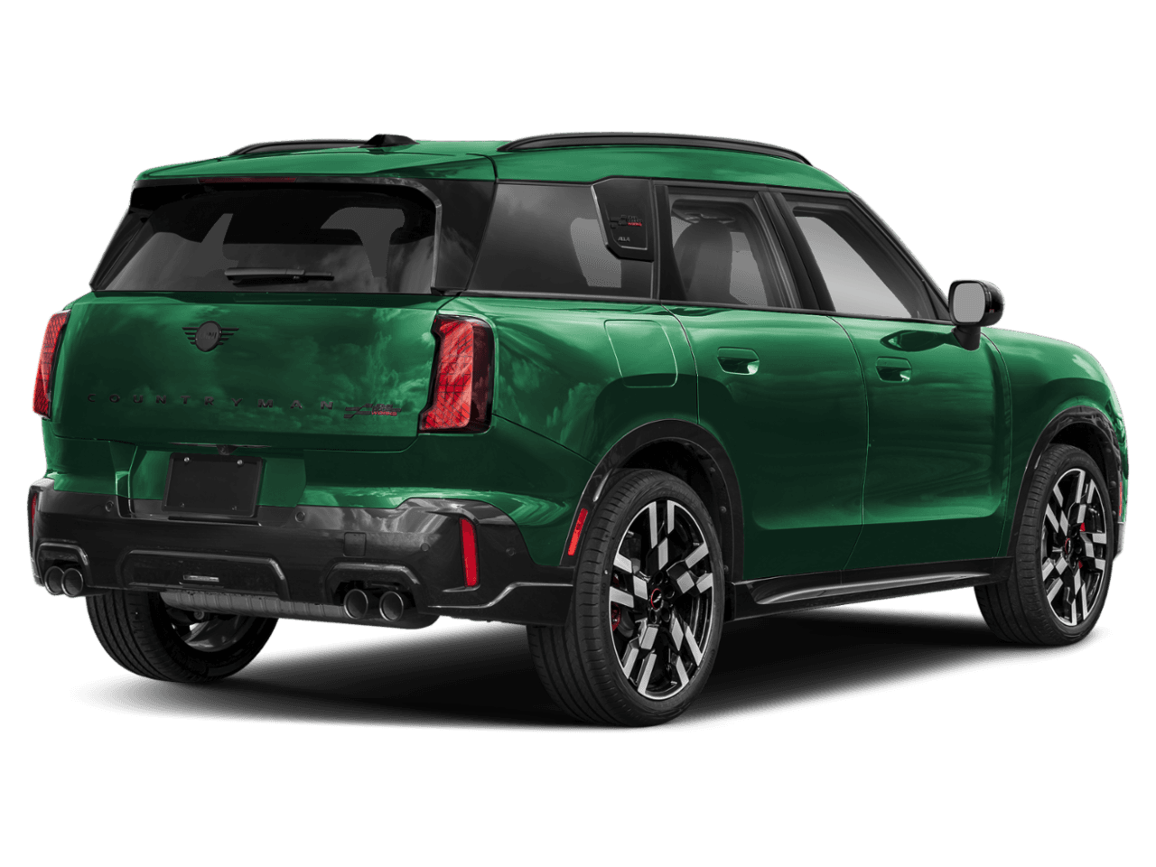 2025 MINI Countryman John Cooper Works - Rear 3/4, facing to the right