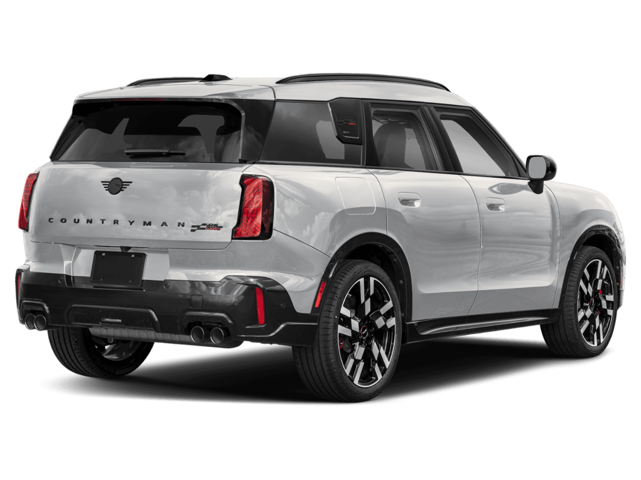 2025 MINI Countryman John Cooper Works - Rear 3/4, facing to the right