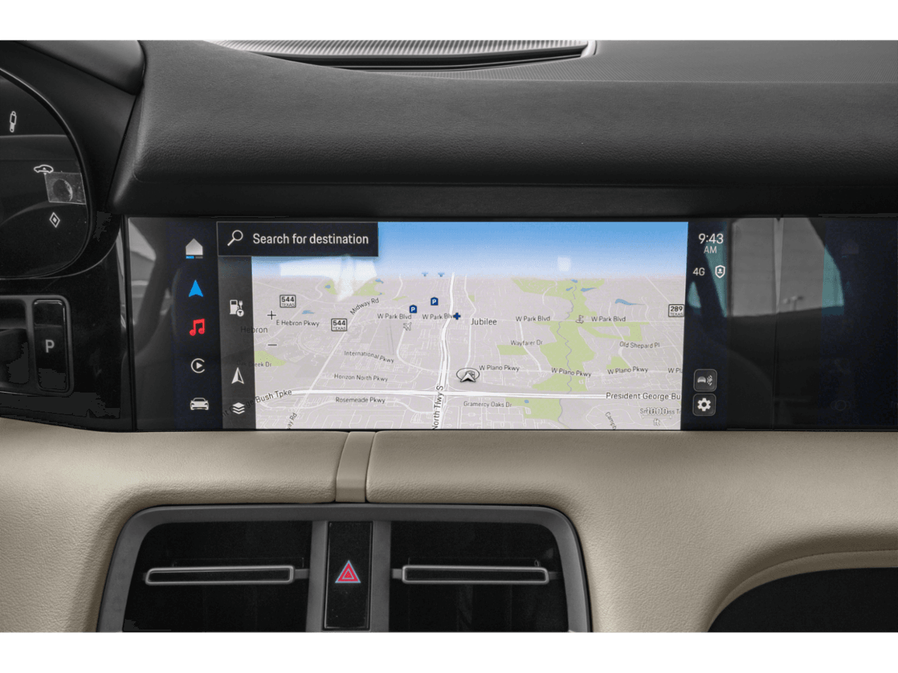 2025 Porsche Taycan 4S - Interior Navigation System