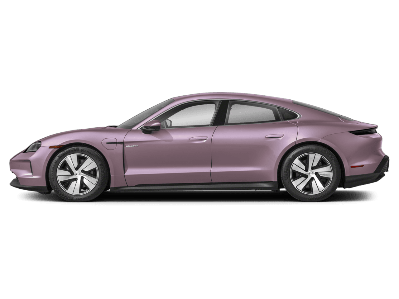 2025 Porsche Taycan 4S - Profile, facing to the left