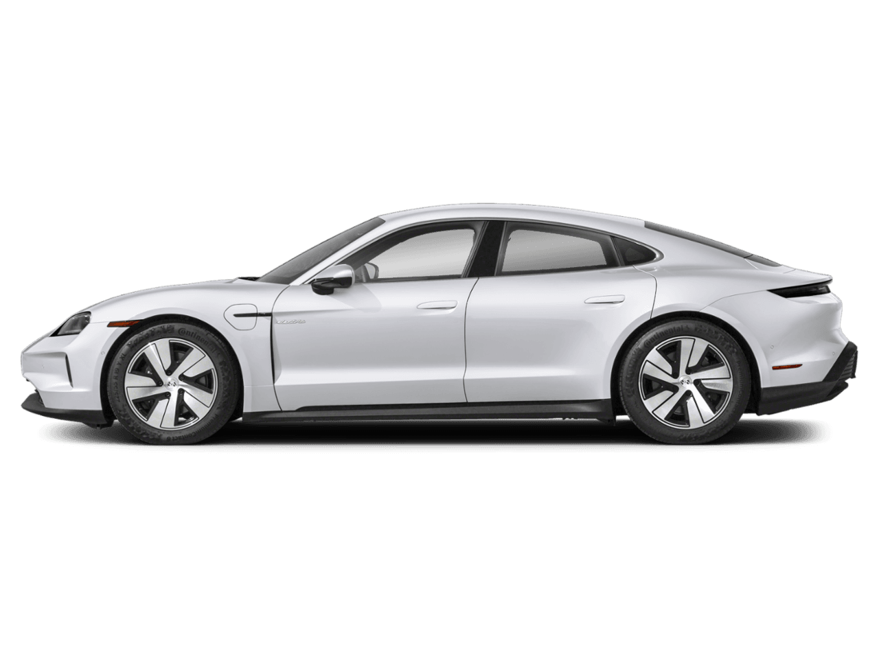 2025 Porsche Taycan 4S - Profile, facing to the left