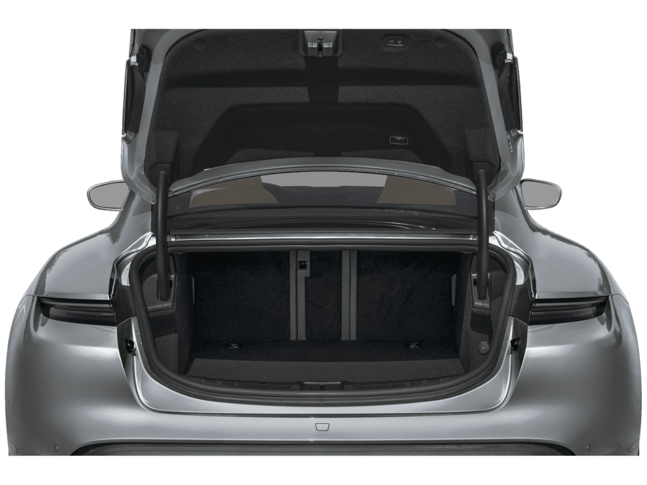 2025 Porsche Taycan 4S - Interior Trunk with Hatch Open Feature
