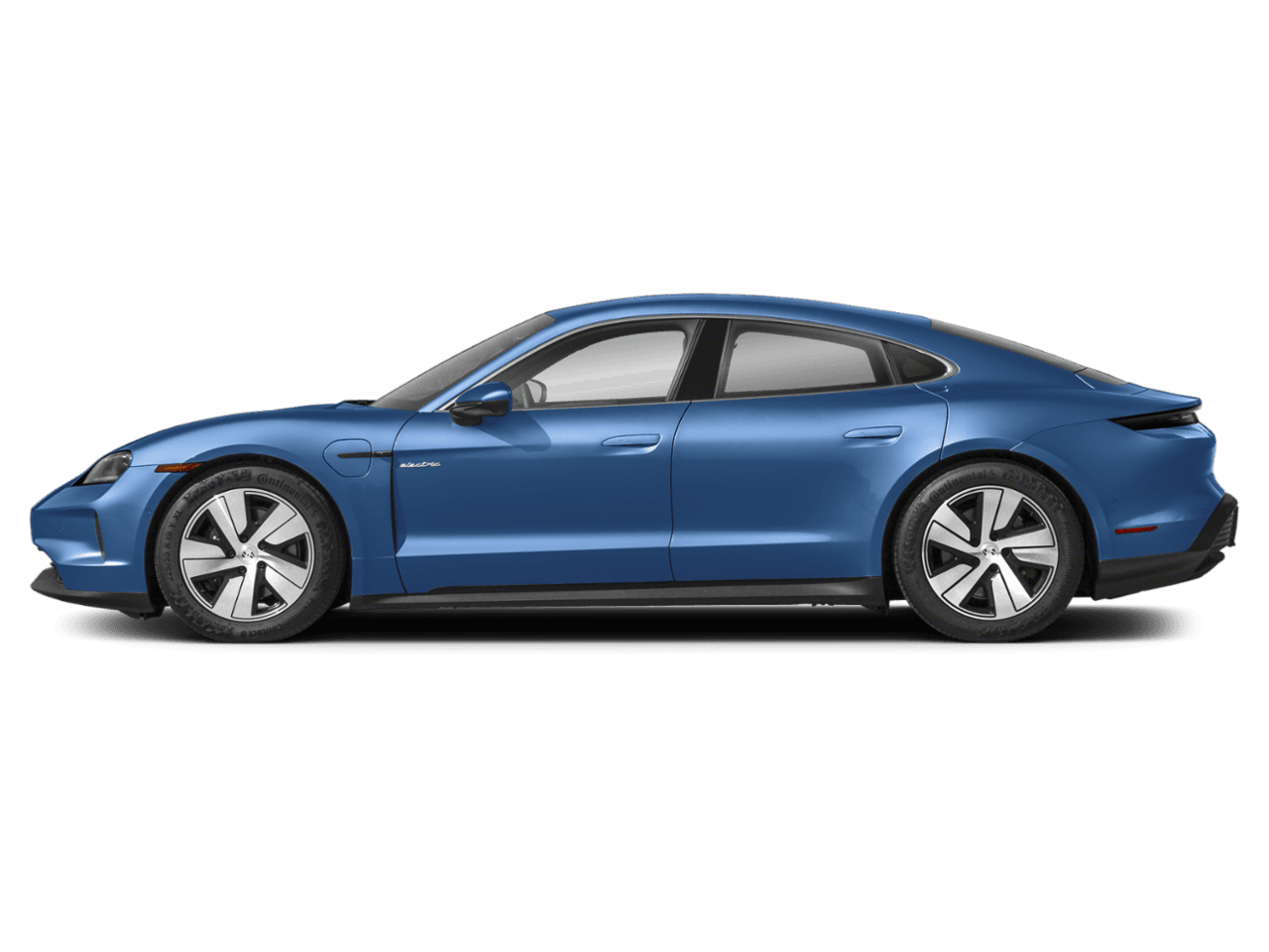 2025 Porsche Taycan Turbo S - Profile, facing to the left