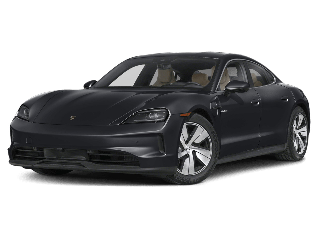 2025 Porsche Taycan  - Front 3/4, facing to the left