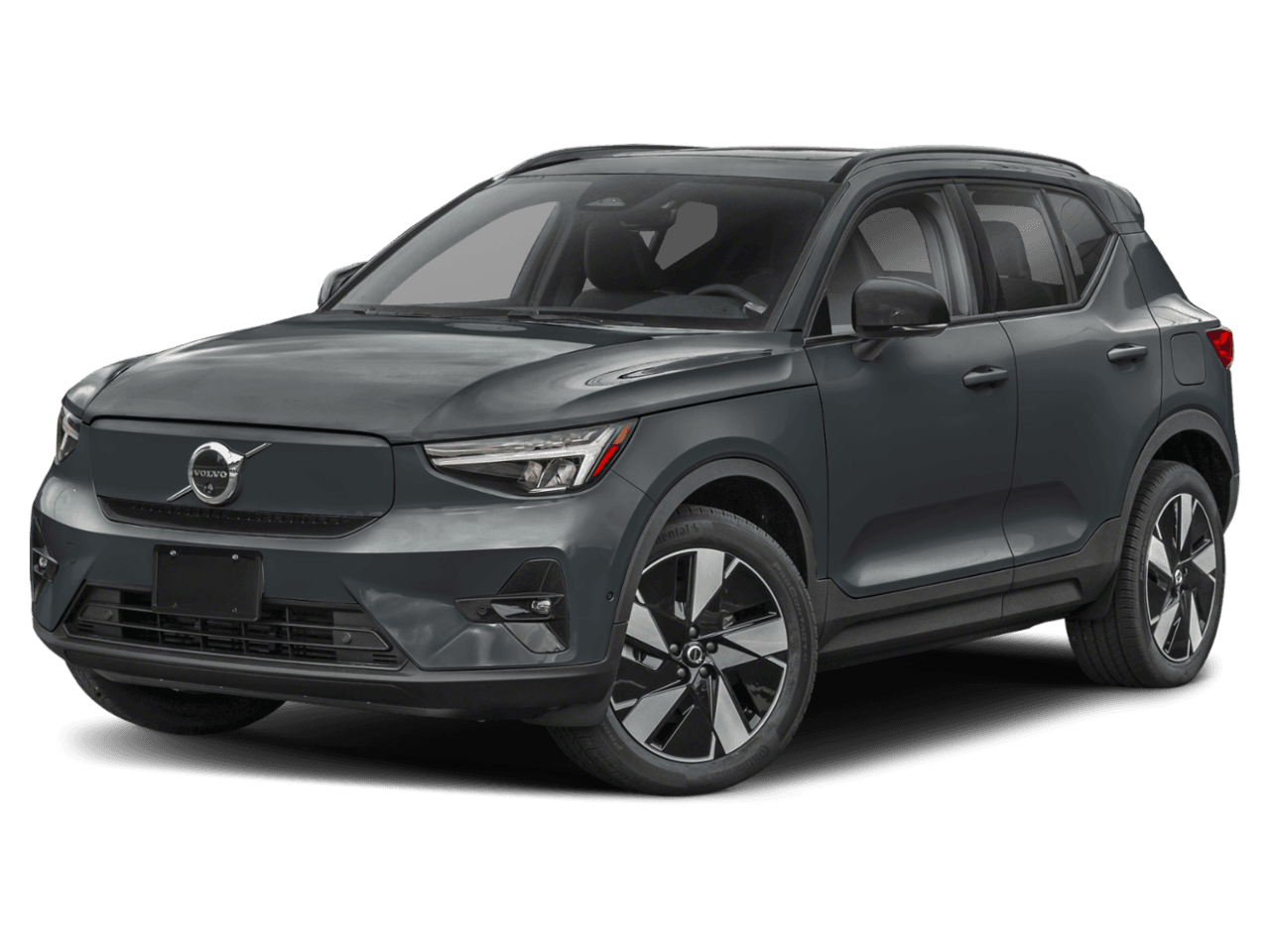 2025 Volvo EX40 Twin - Front 3/4, facing to the left