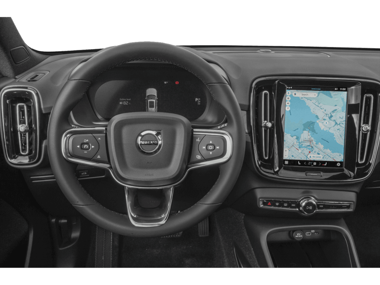 2025 Volvo EX40 Core - Interior Drivers Dash