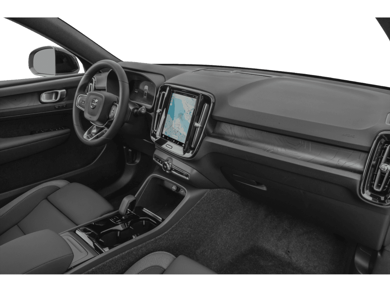 2025 Volvo EX40 Core - Interior Passenger Dash