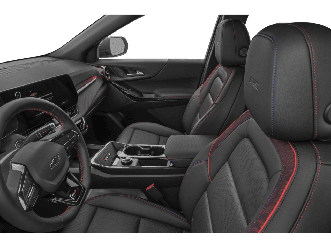 2025 Chevrolet Equinox FWD RS - Interior Driver's Side with Door Open, Front Seat Feature