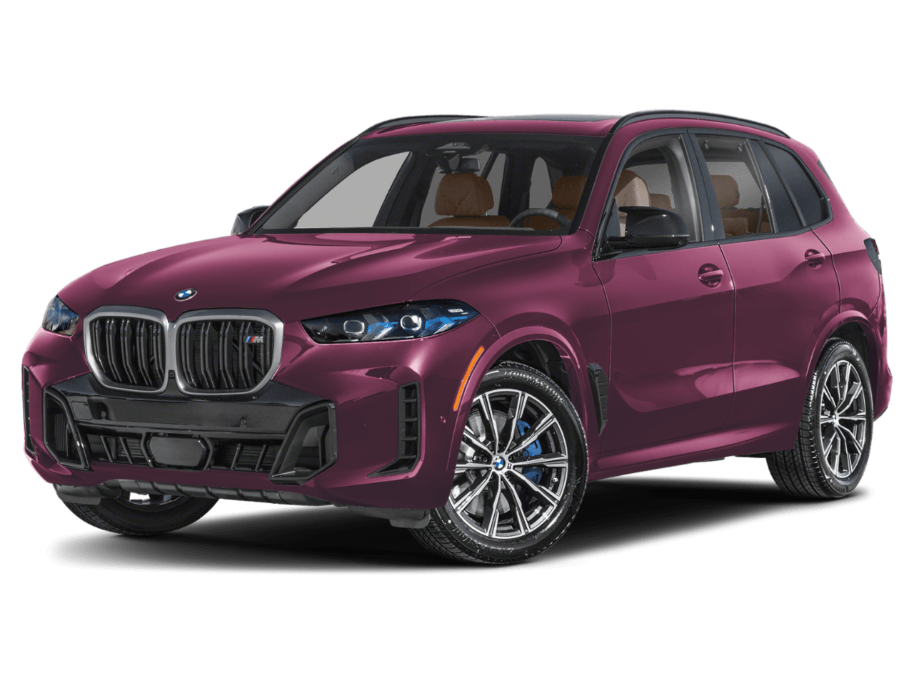 2025 BMW X5 M60i - Front 3/4, facing to the left