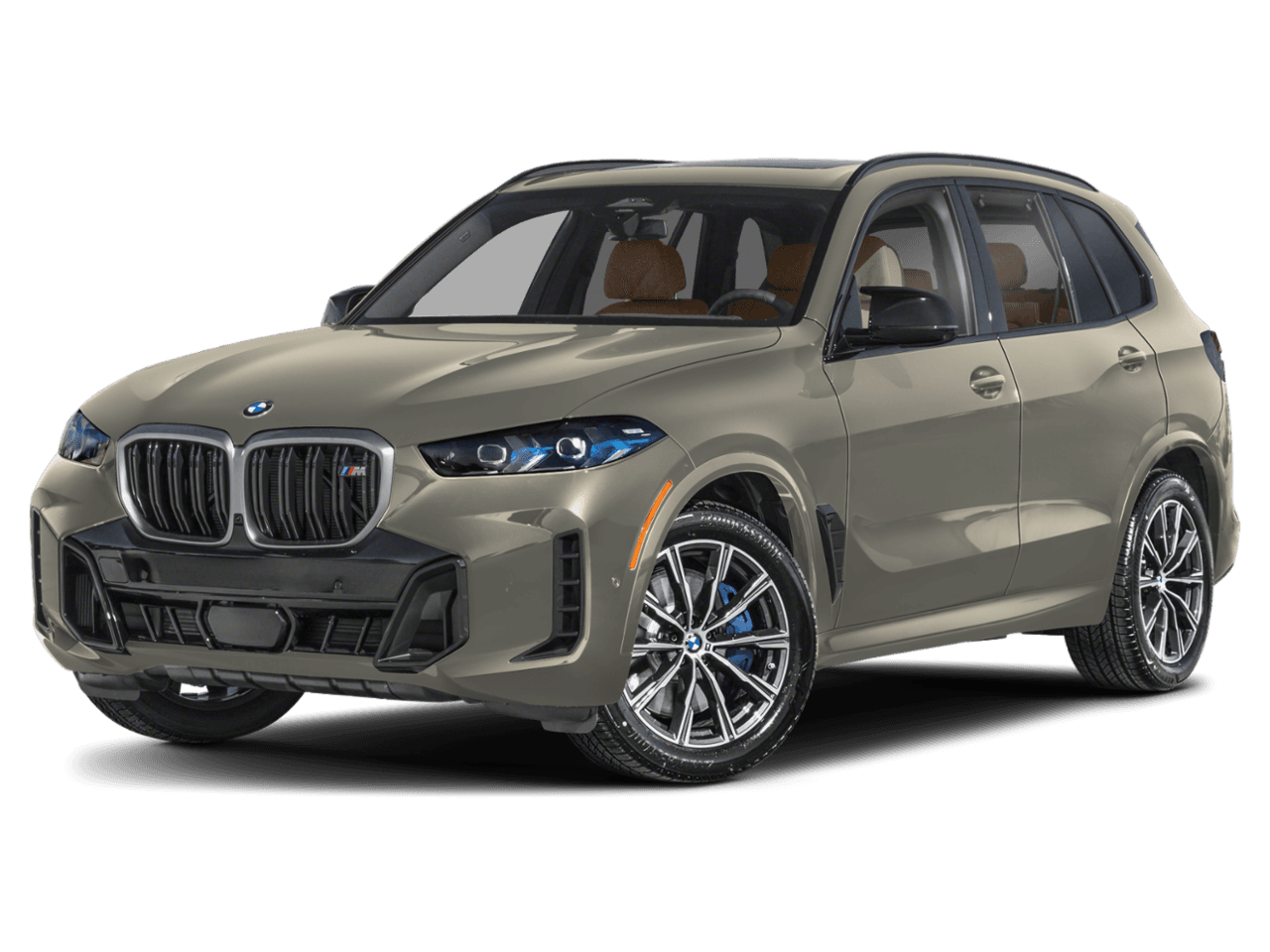 2025 BMW X5 M60i - Front 3/4, facing to the left