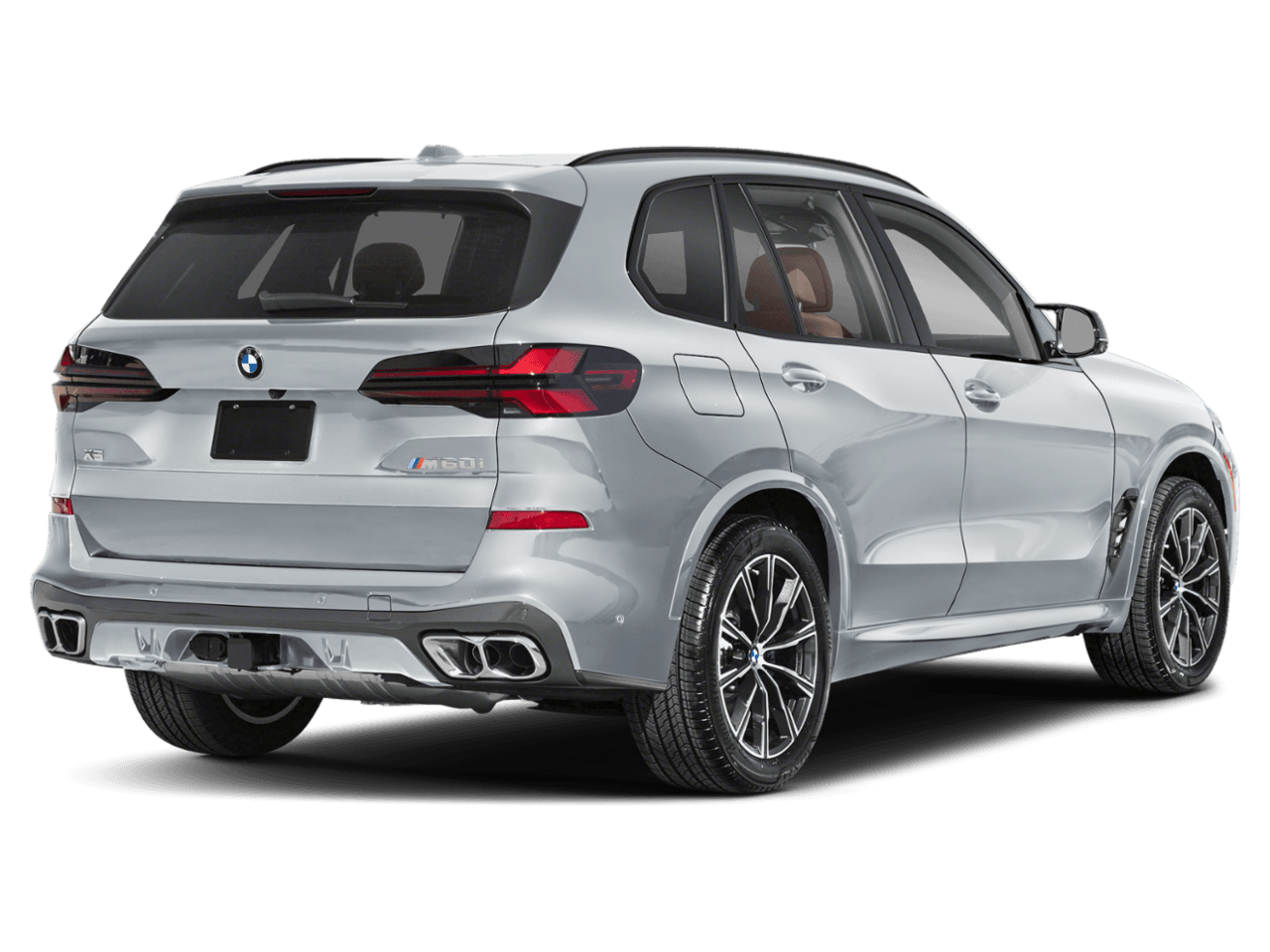 2025 BMW X5 M60i - Rear 3/4, facing to the right