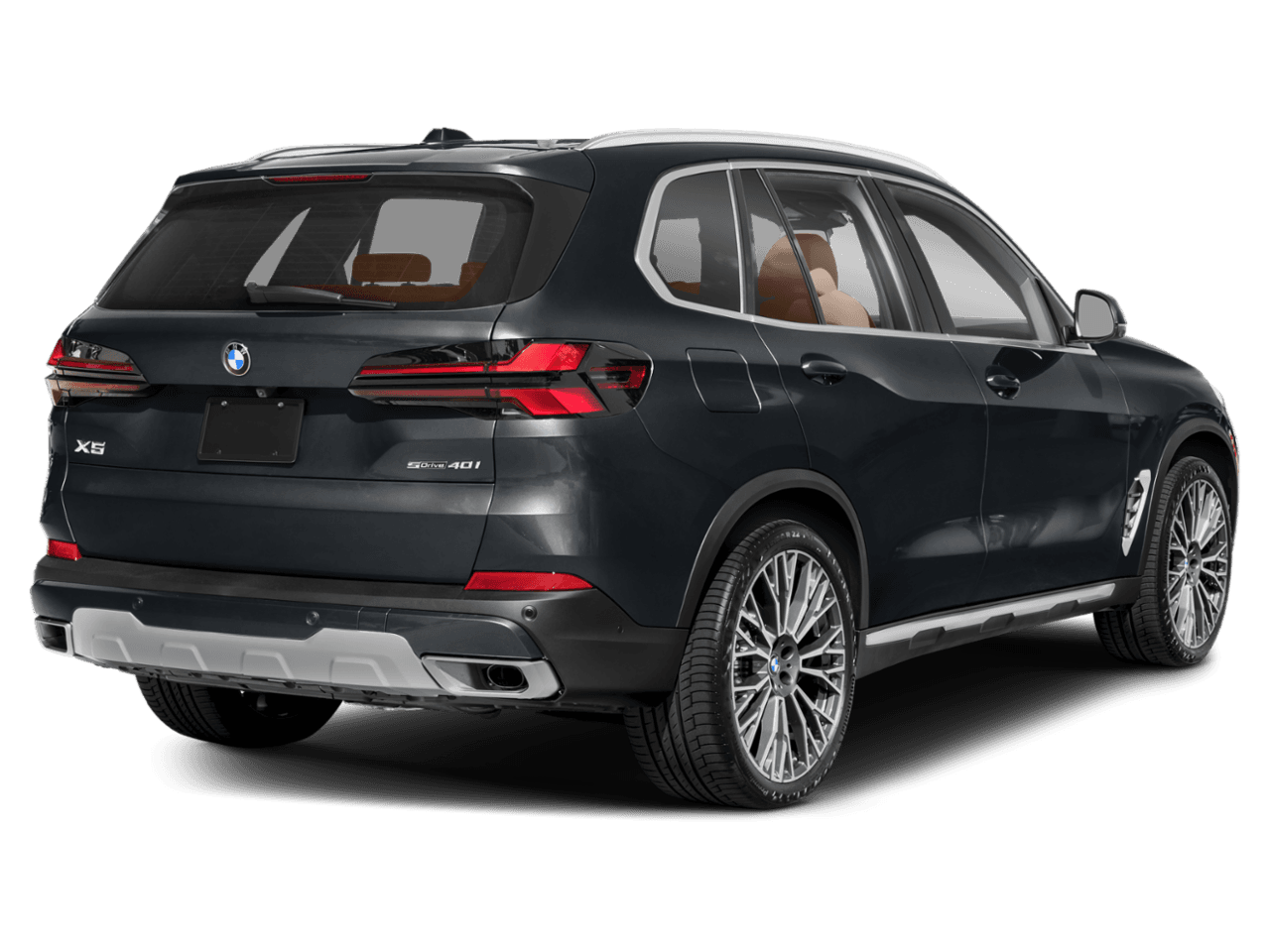 2025 BMW X5 sDrive40i - Rear 3/4, facing to the right