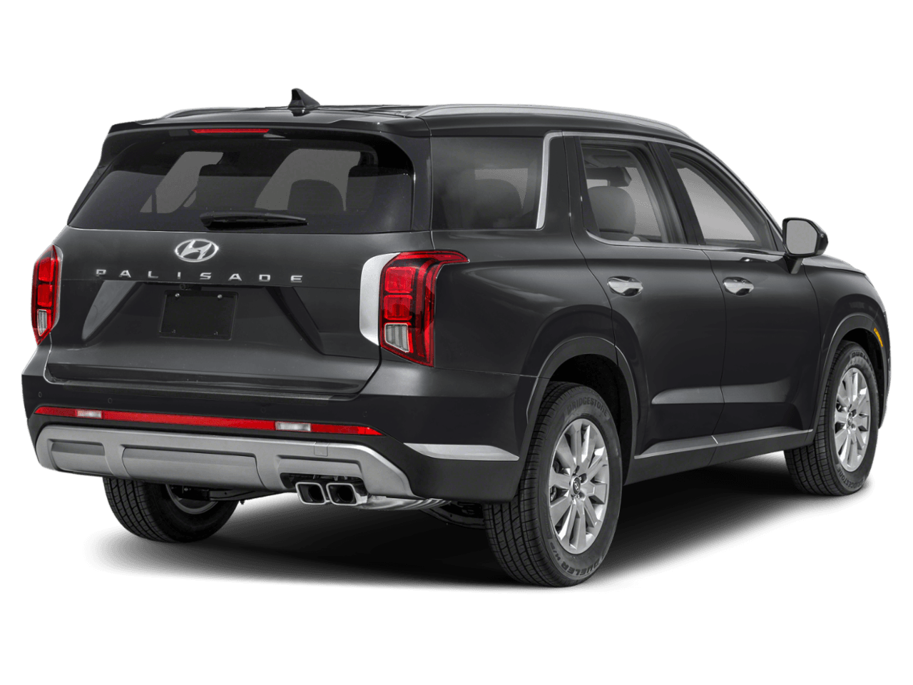 2025 Hyundai Palisade SEL - Rear 3/4, facing to the right
