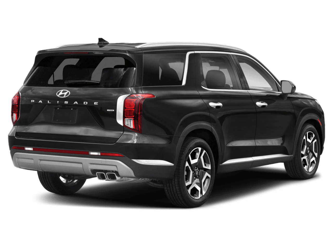 2025 Hyundai Palisade Limited - Rear 3/4, facing to the right